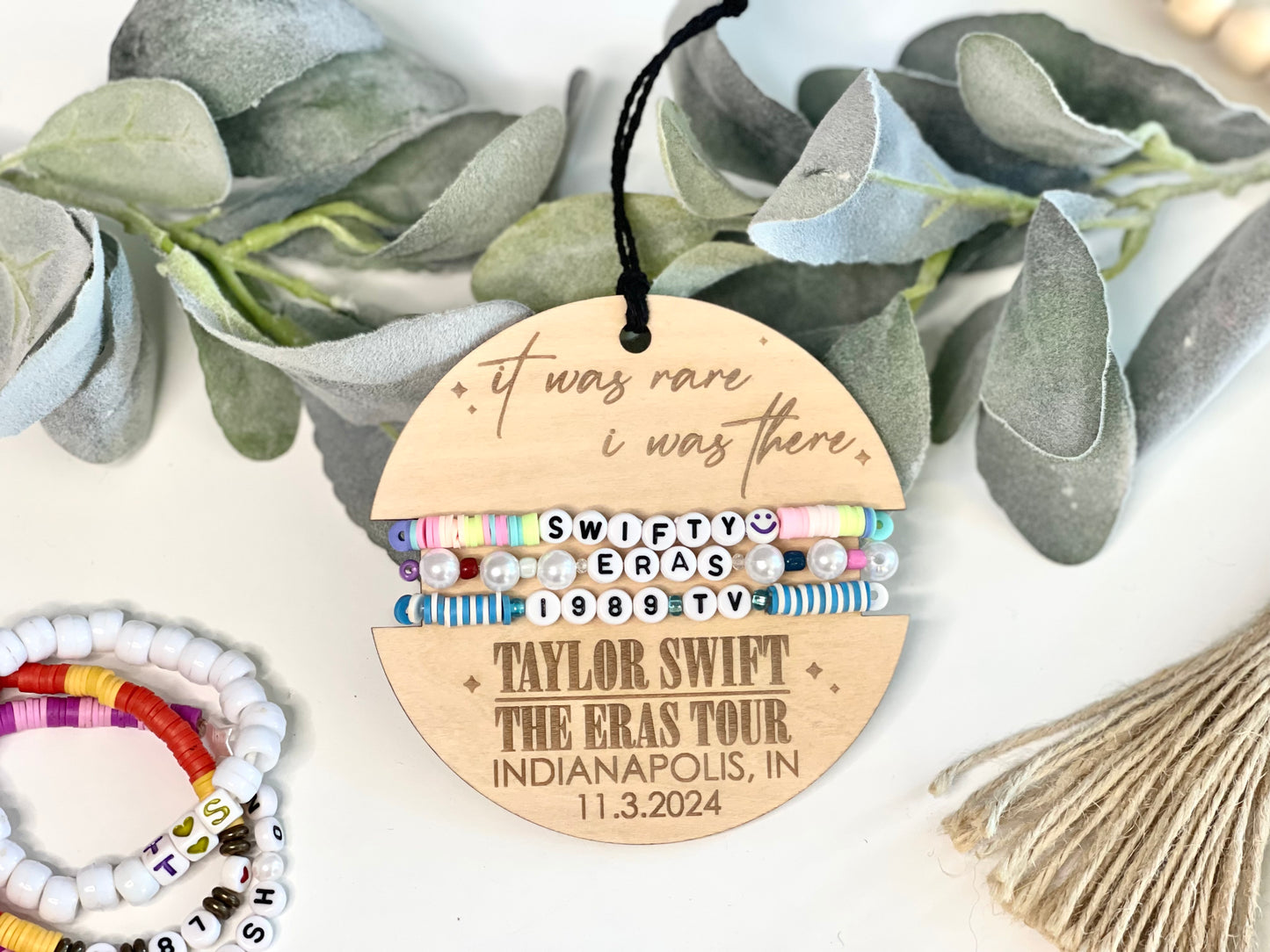 Swiftie Tour Inspired Bracelet Holder Ornament