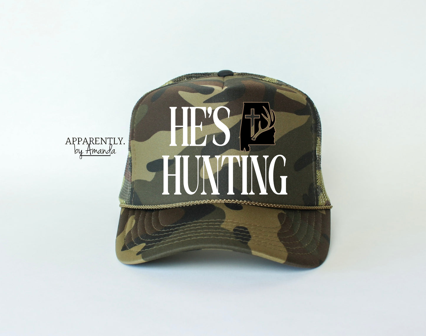 He’s Hunting Trucker Hat