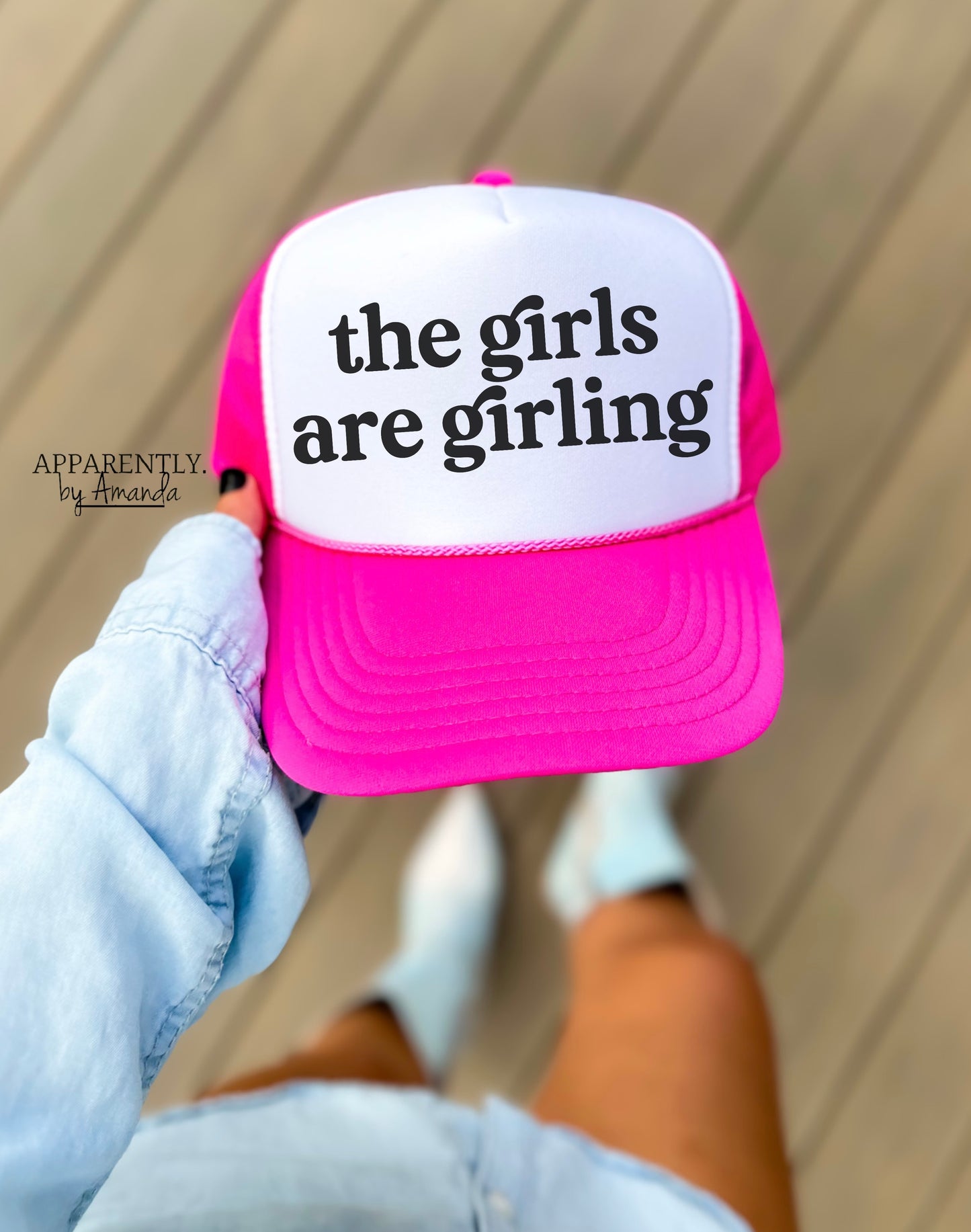 The Girls are Girling Snapback Adjustable Trucker Hat | lowered edition