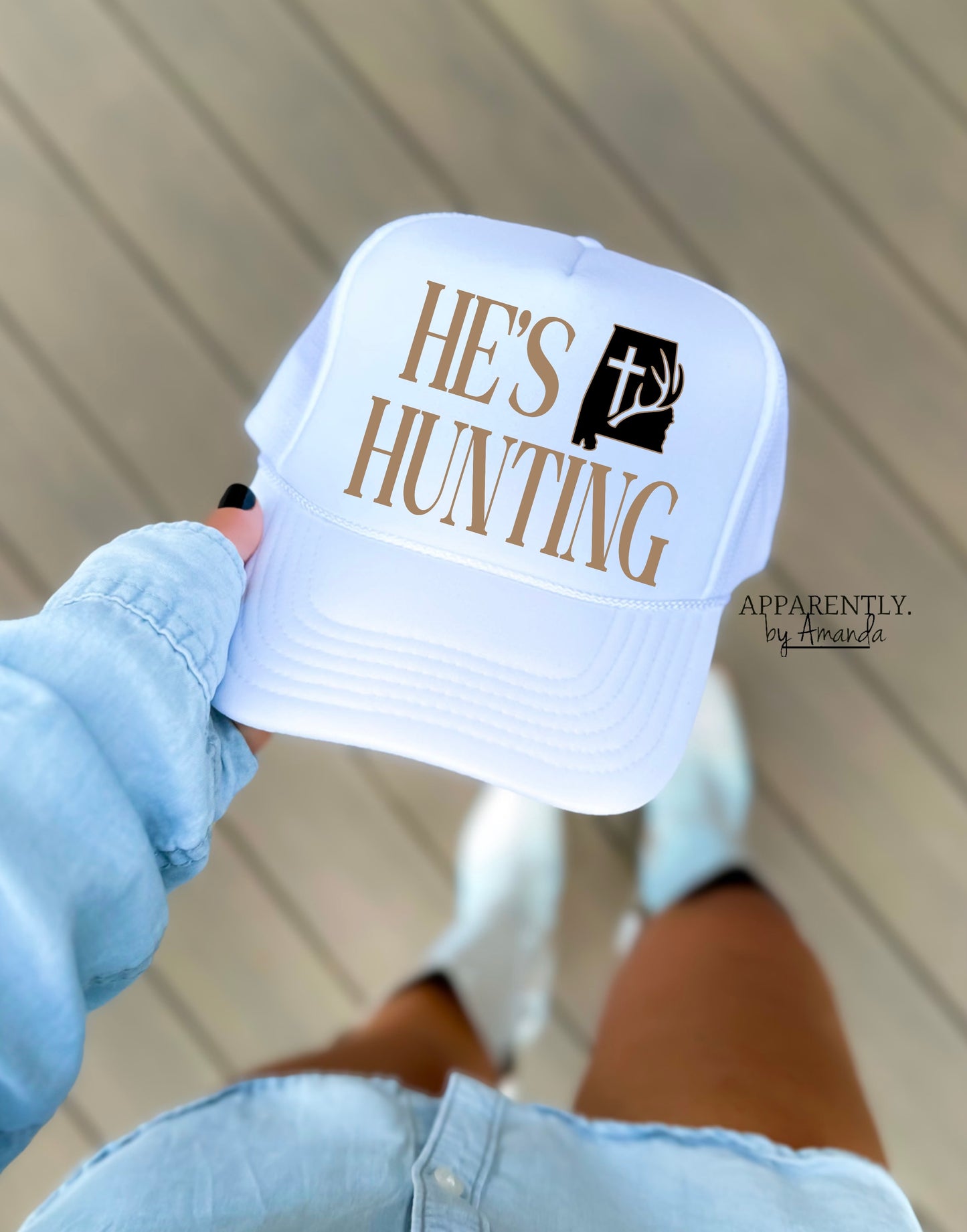 He’s Hunting Trucker Hat