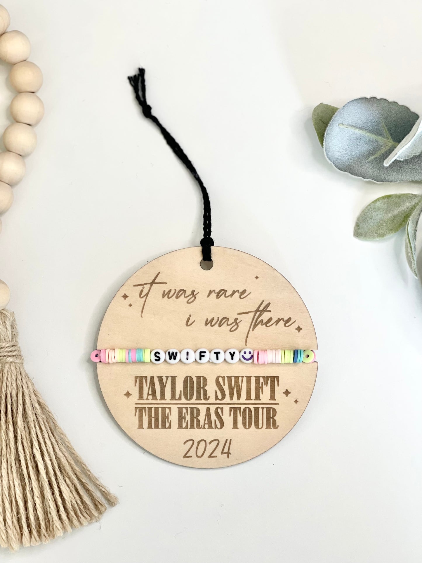 Swiftie Tour Inspired Bracelet Holder Ornament