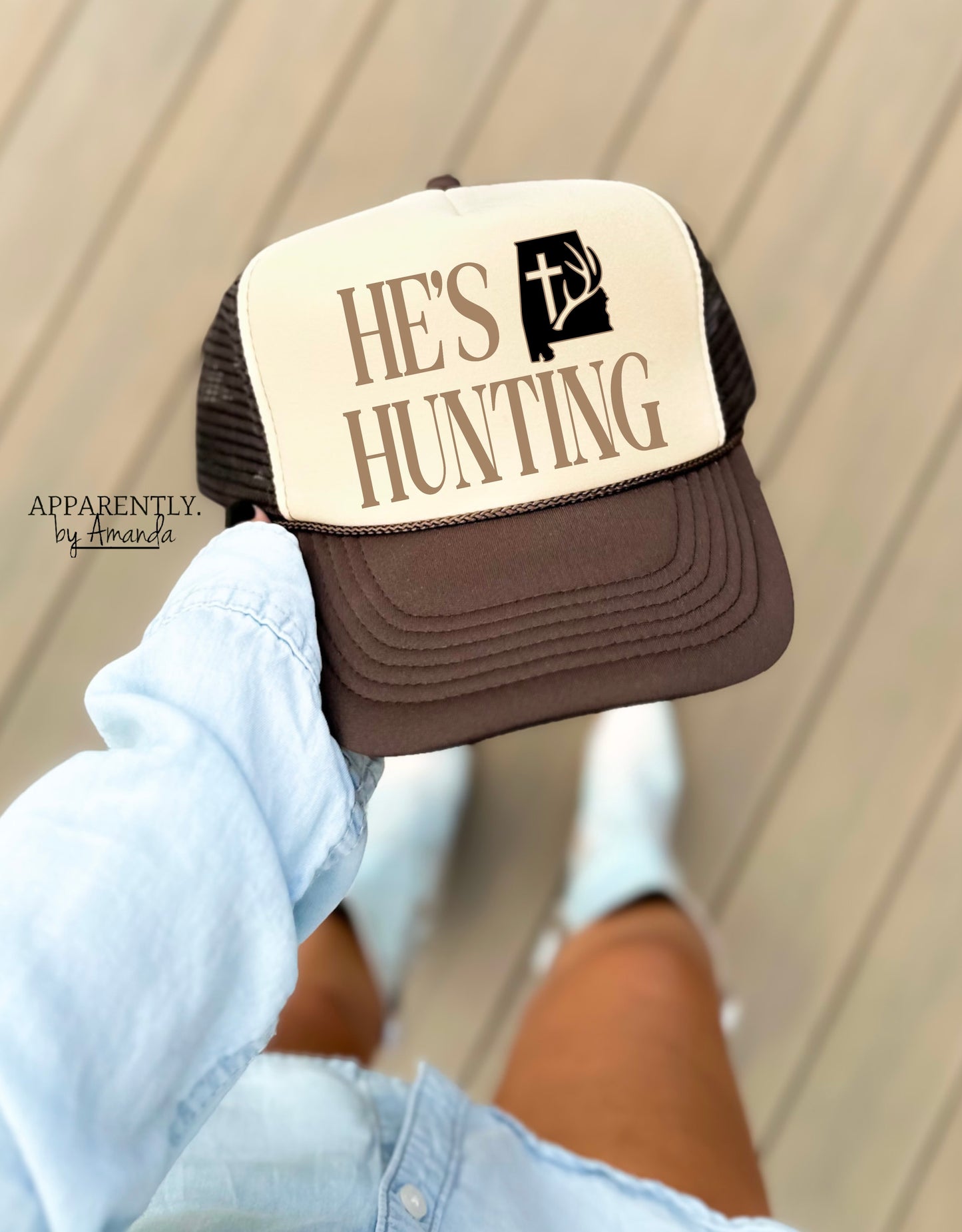 He’s Hunting Trucker Hat