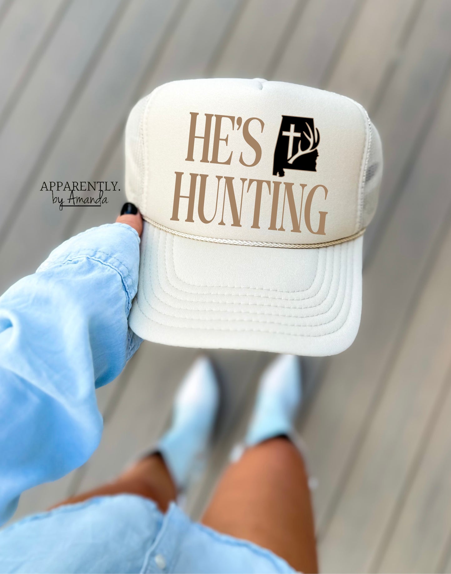 He’s Hunting Trucker Hat