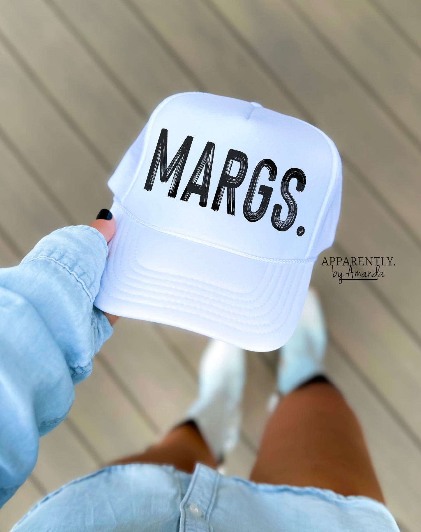 MARGS. Snapback Adjustable Trucker Hat | OG Bold Edition
