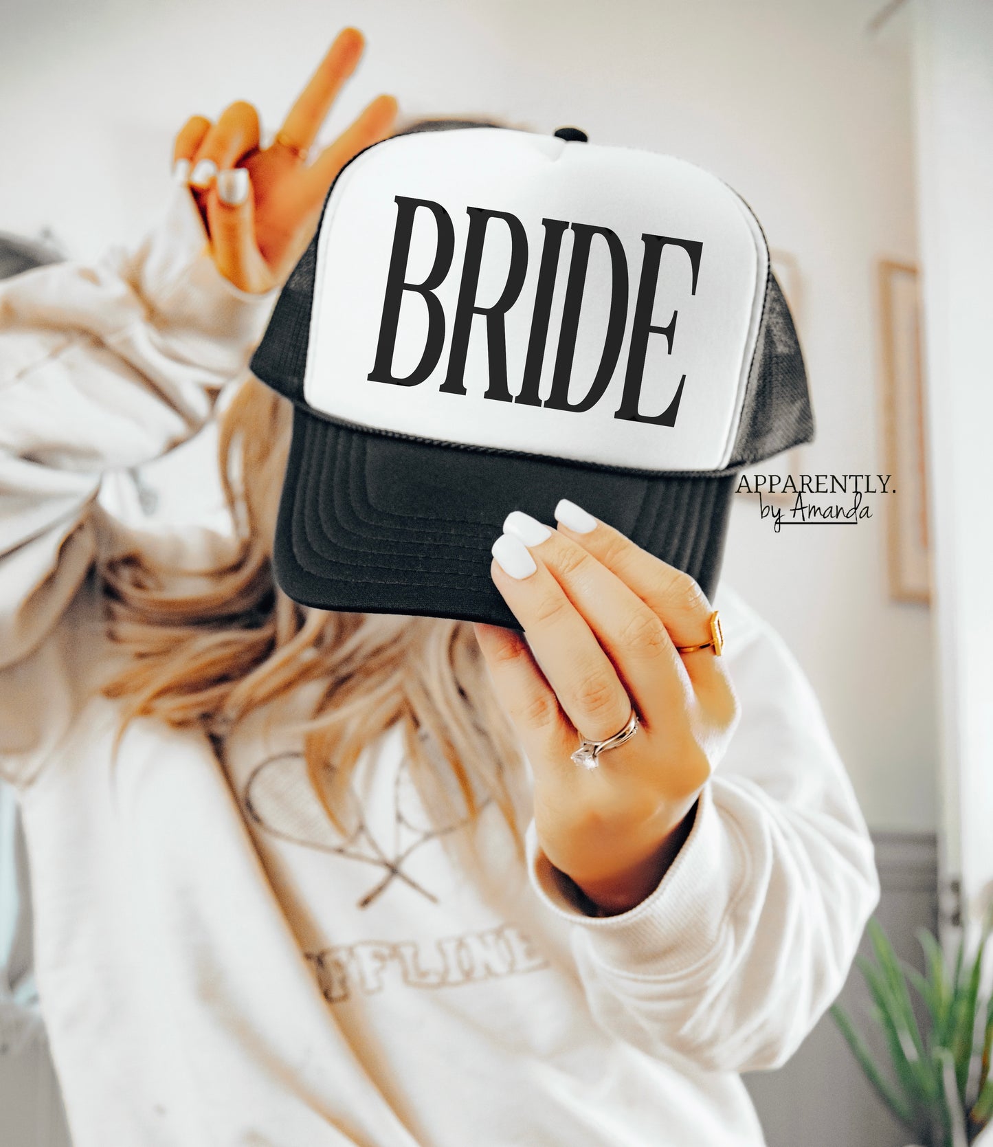 Bride Snapback Adjustable Trucker Hat | All Caps Edition