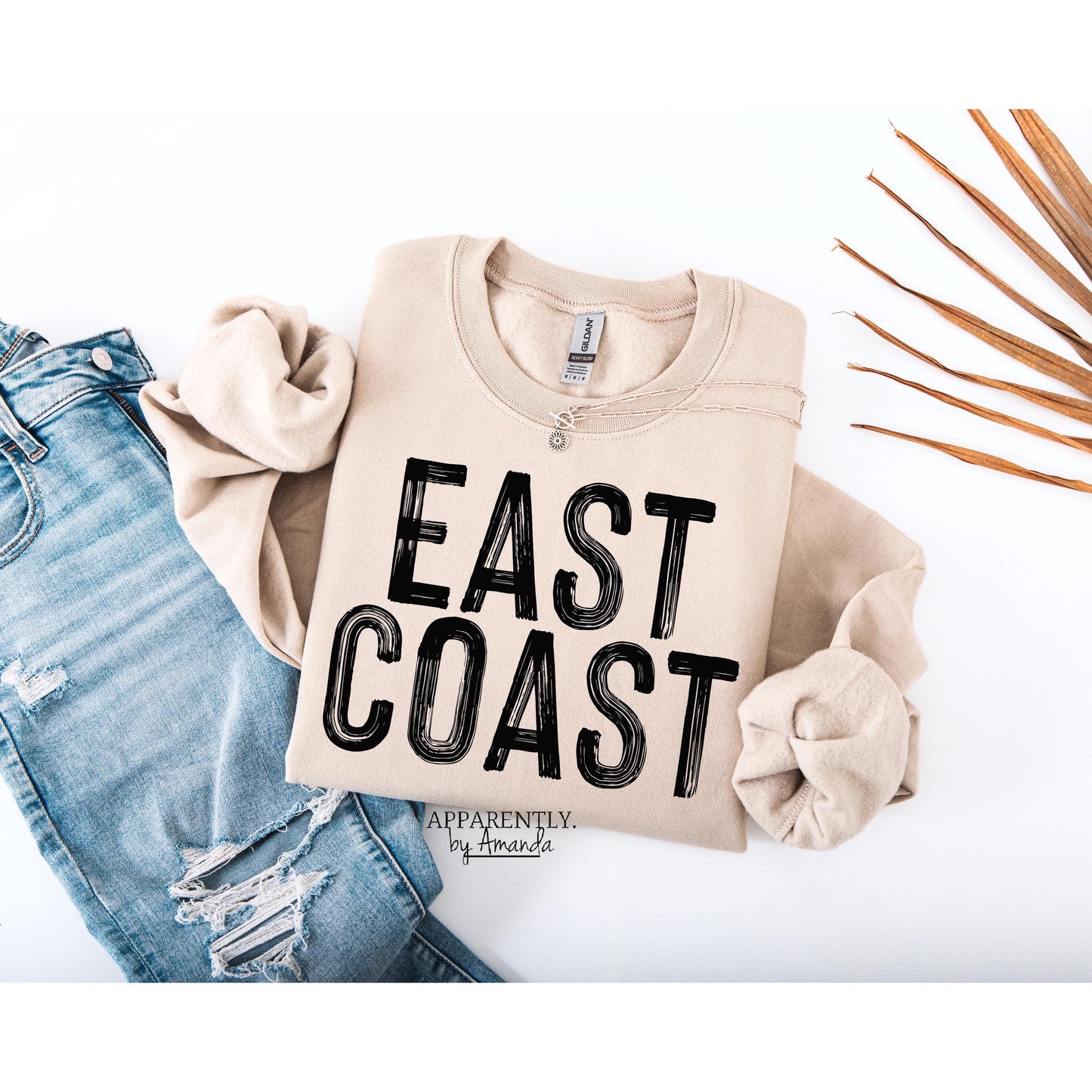 East Coast Digital File for Sublimation, DTF, Vinyl, Etc. PNG/JPEG