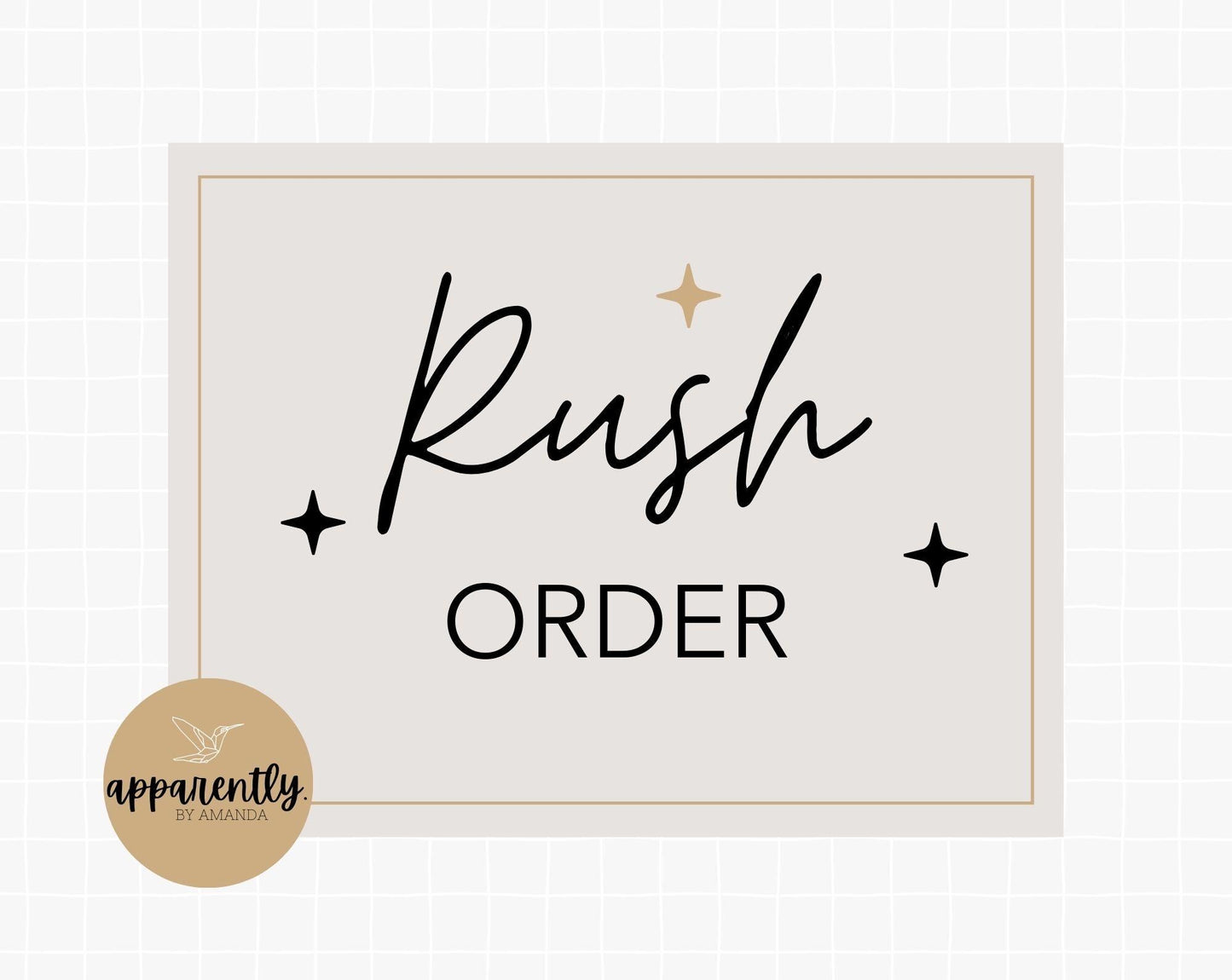 Rush My Order