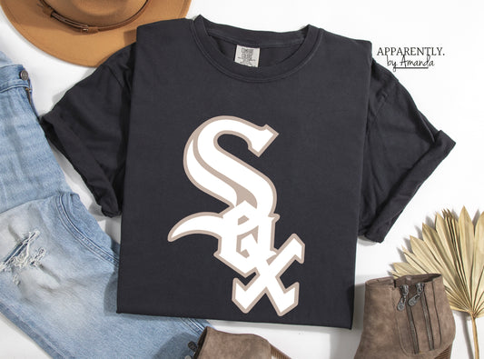 Sox Neutrals Custom Tee | Comfort Colors