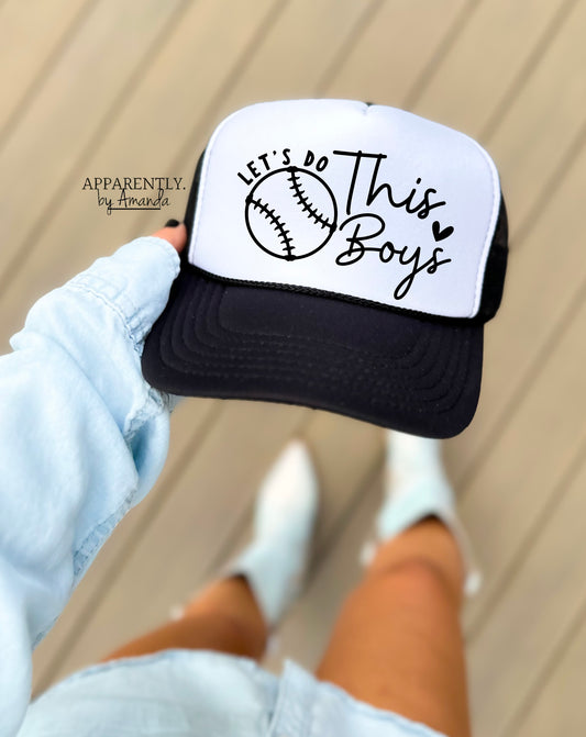 Let’s Do This Boys Snapback Adjustable Trucker Hat | lowered edition