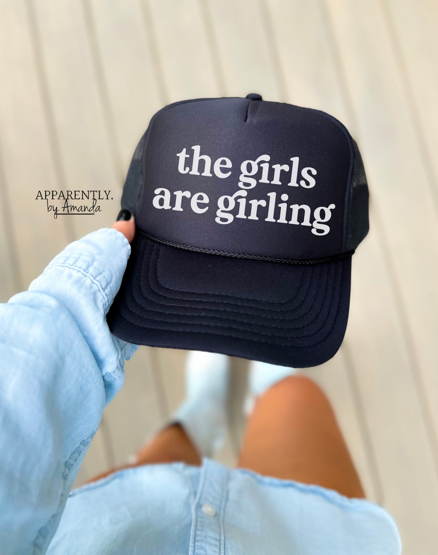 The Girls are Girling Snapback Adjustable Trucker Hat | lowered edition