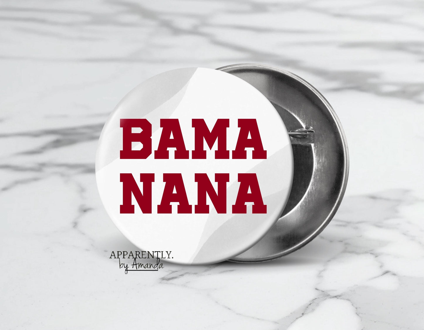 Bama Nana- Alabama Game Day Button/Pin
