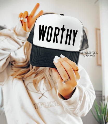 Worthy Digital File for Sublimation, DTF, Vinyl, Etc. PNG/JPEG