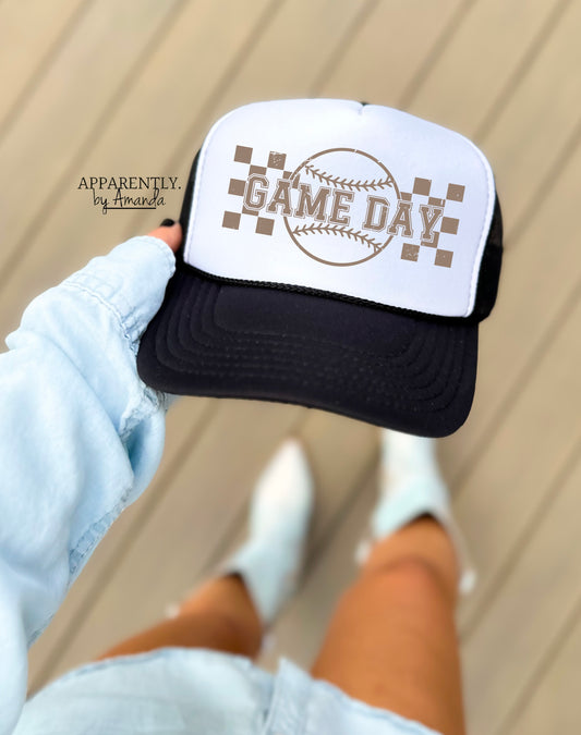 Game Day Snapback Adjustable Trucker Hat | lowered edition