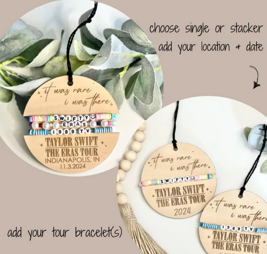Swiftie Tour Inspired Bracelet Holder Ornament