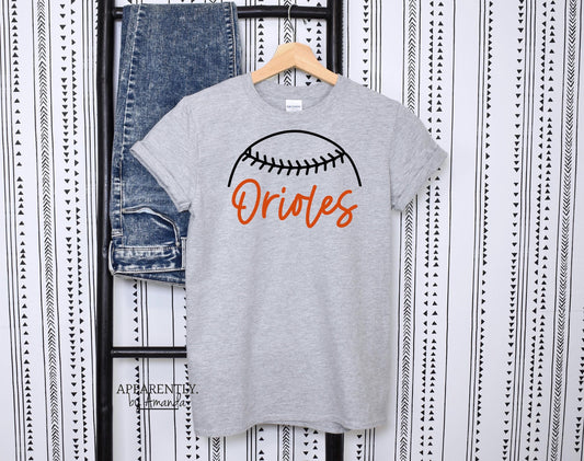Orioles Baseball Digital File for Sublimation, DTF, Vinyl, Etc. PNG/JPEG