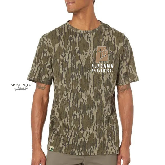 Full Color Logo Chest Camo Tee