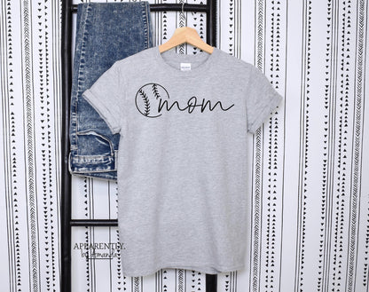 Baseball Mom Digital File for Sublimation, DTF, Vinyl, Etc. PNG/JPEG