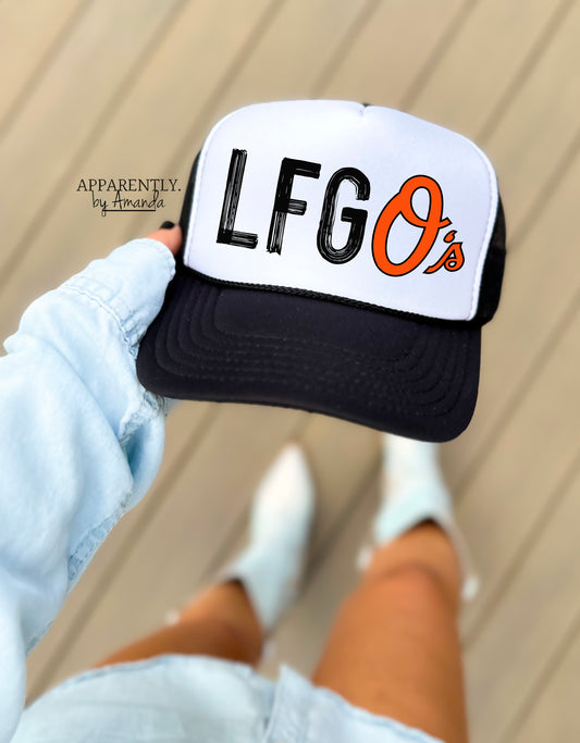 LFG O’s Custom Snapback Adjustable Trucker Hat | lowered edition