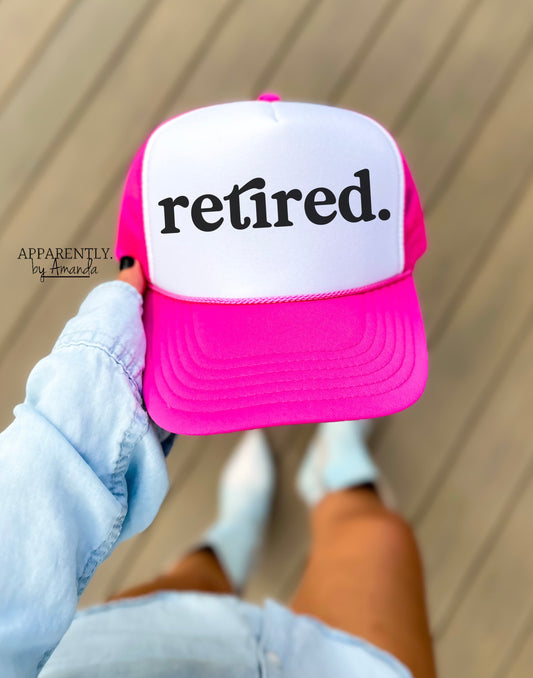 Retired Snapback Adjustable Trucker Hat | lowered edition