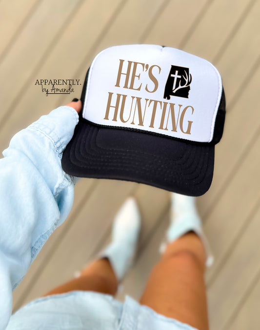 He’s Hunting Trucker Hat