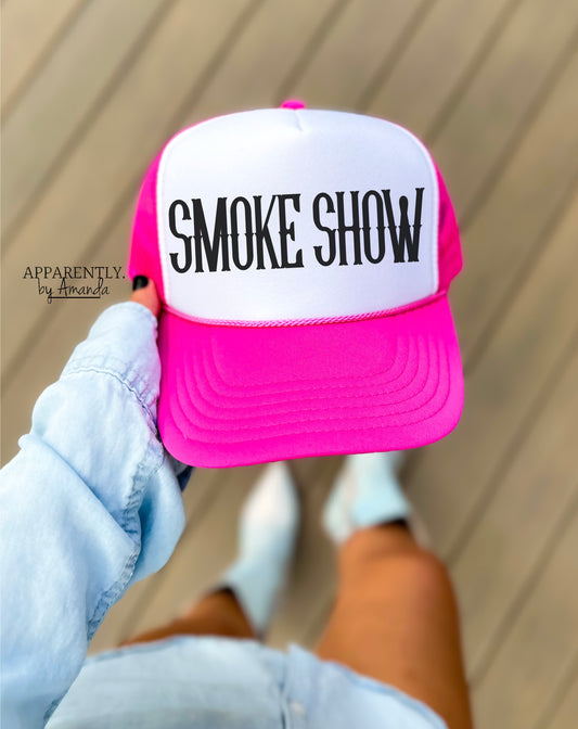 Smoke Show Snapback Adjustable Trucker Hat | Western Edition