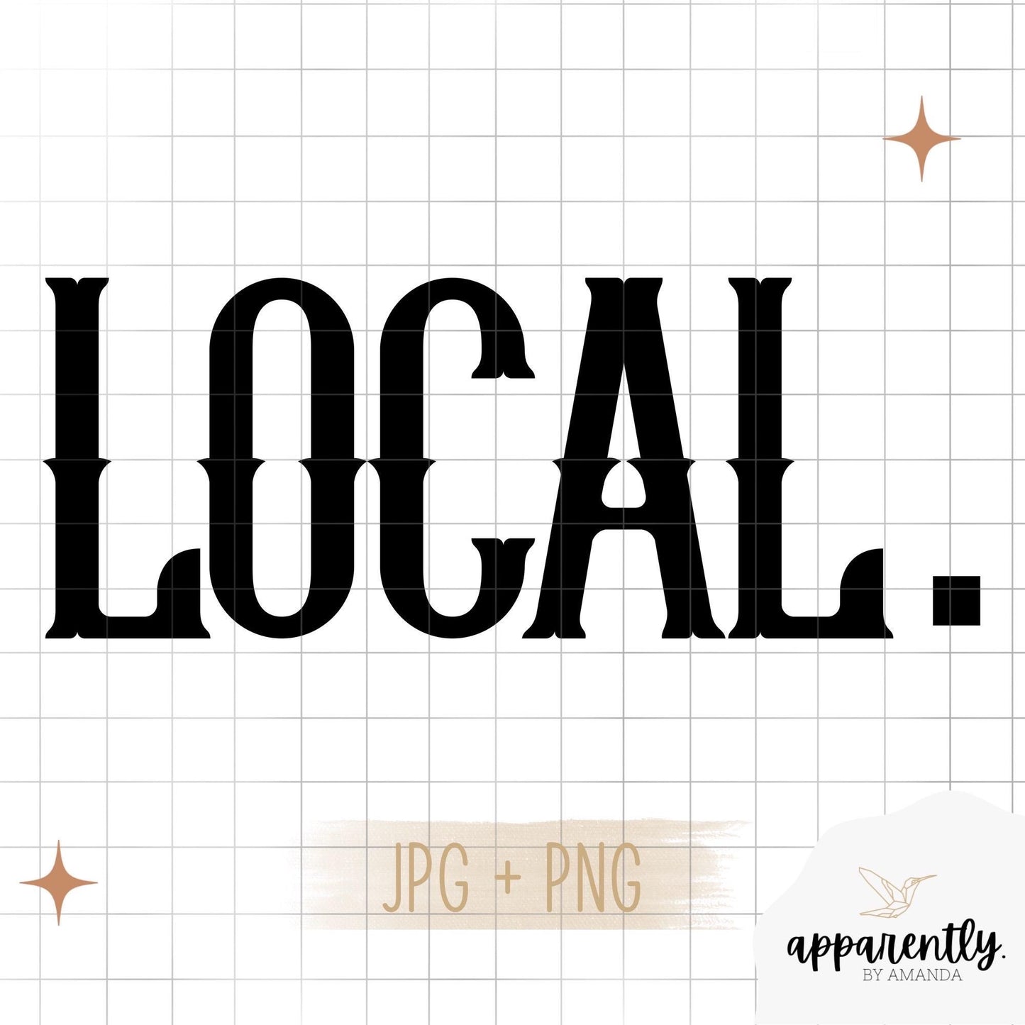 LOCAL || Digital File for Sublimation, DTF, Vinyl, Etc. PNG/JPEG