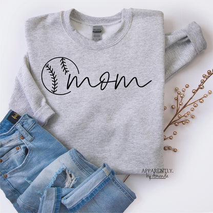 Baseball Mom Digital File for Sublimation, DTF, Vinyl, Etc. PNG/JPEG