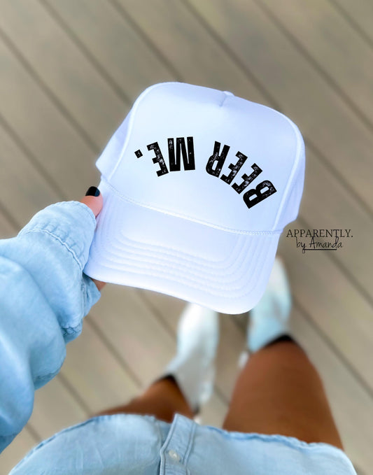 Beer Me SnapBack Adjustable Trucker Hat | Arch Edition