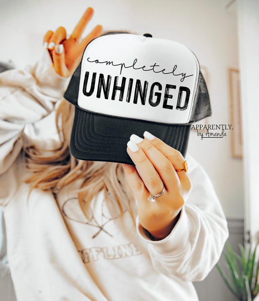 Completely Unhinged SnapBack Adjustable Trucker Hat | OG Duo Edition