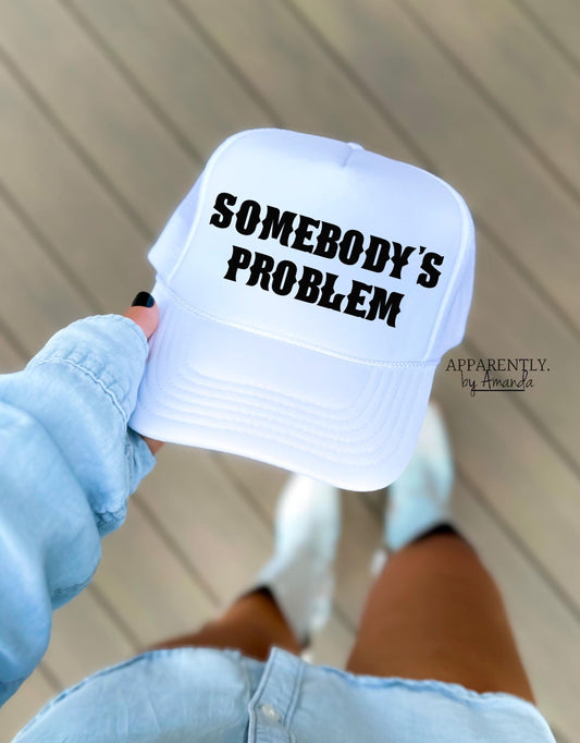 Somebody’s Problem SnapBack Adjustable Trucker Hat | Western Edition